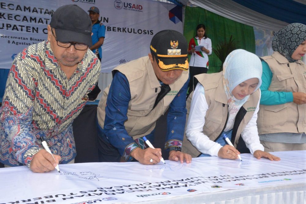 Binangun Ditetapkan sebagai Percontohan Kecamatan Bebas TB di Indonesia