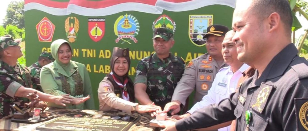 Berkat TMMD, Impian Warga Labuhan Kidul Memiliki Jembatan Kini Tercapai