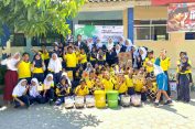 Tumbuhkan Kesadaran Peduli Lingkungan, Mahasiswa Upgris Gelar Pelatihan Pengolahan Sampah untuk Siswa SD