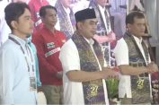 Didampingi Gibran, Ahmad Luthfi-Gus Yasin Daftar ke KPU Jateng