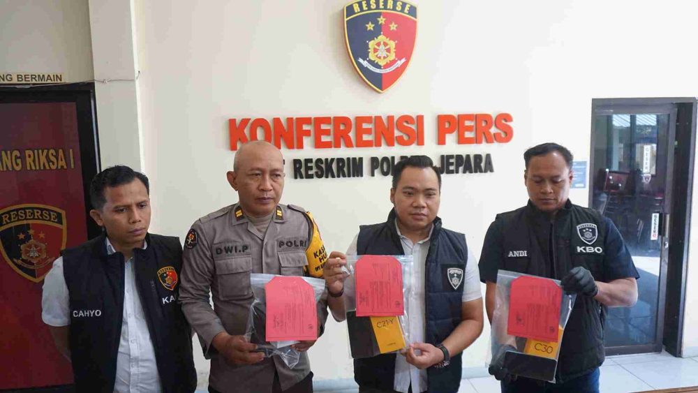 Kurang dari 24 Jam, Satreskrim Polres Jepara Berhasil Ringkus Pelaku Curas