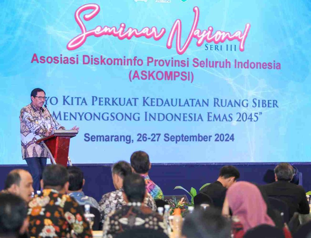 Buka Seminar Nasional Askompsi, Pj Gubernur: Kuasai Teknologi agar Jadi Pemenang