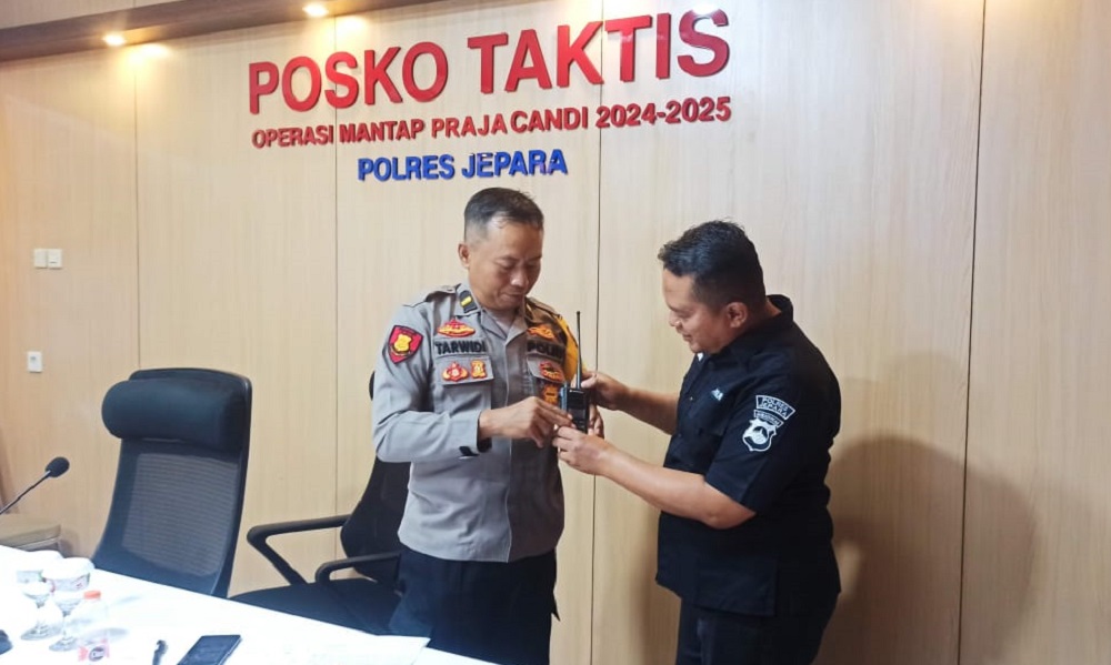Polres Jepara Cek Sarpras Komunikasi KPU dan Bawaslu