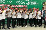 Bikin Bangga, Polwan Polres Jepara Sumbang Medali Emas di PON XXI Sumut