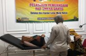 Cegah Kanker Serviks Sejak Dini, Polres Jepara Lakukan Pemeriksaan PAP Smear