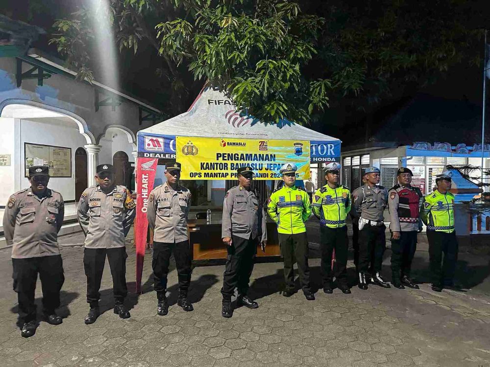 Masuki Masa Kampanye, Polres Jepara Lebih Intensifkan Patroli Malam Hari