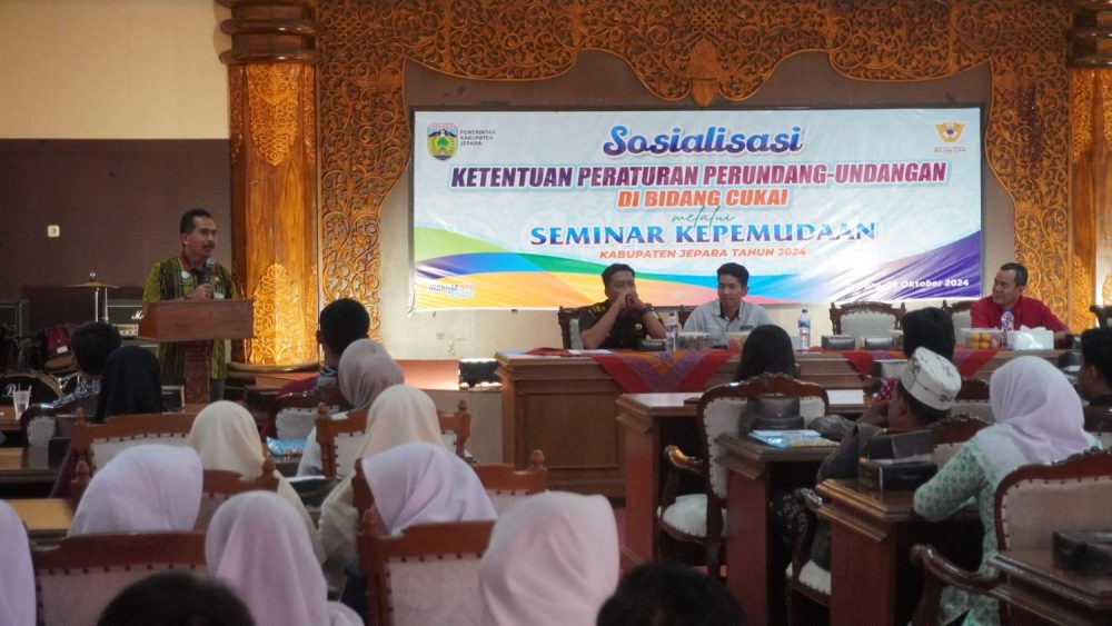 Intensifkan Sosialisasi Peraturan Cukai Melalui Seminar Kepemudaan