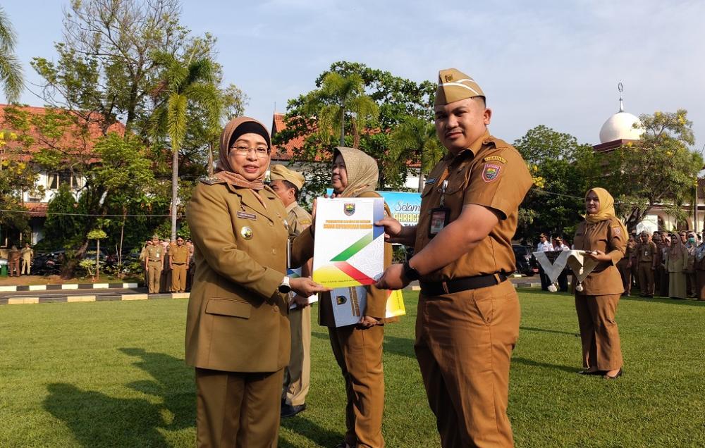 241 ASN Terima SK Kenaikan Pangkat, Pj Bupati: Wajib Netral