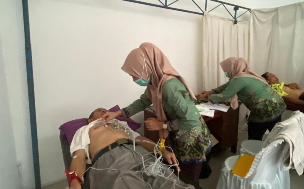 Pemeriksaan Kesehatan Awal Calon Jemaah Haji Fokus Cegah TBC