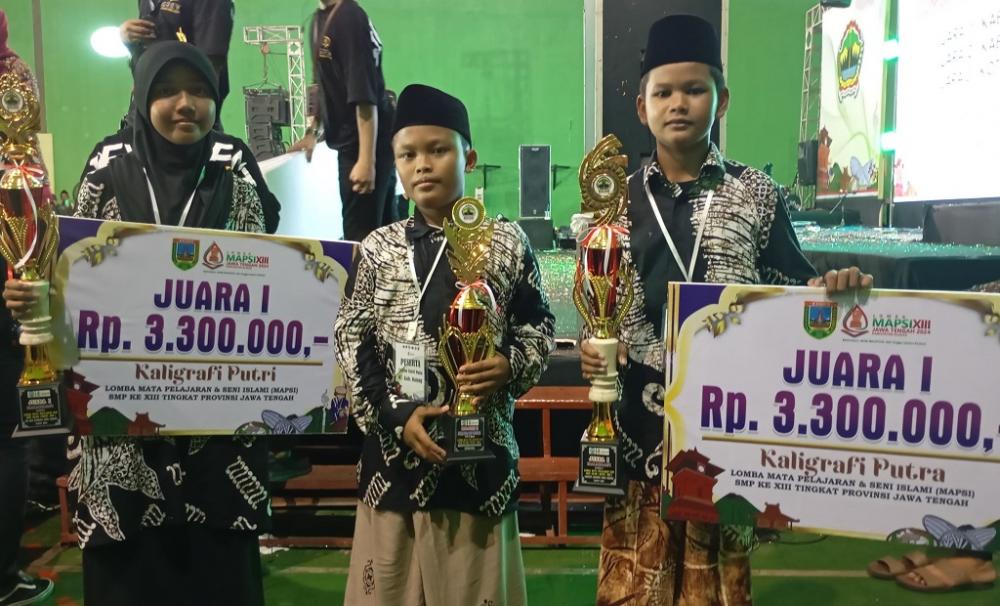 Luar Biasa, Tiga Pelajar Batang Juarai MAPSI Tingkat Jateng