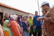 Bantuan Relokasi Rumah Disambut Bahagia Warga Terdampak Rob di Kabupaten Pekalongan