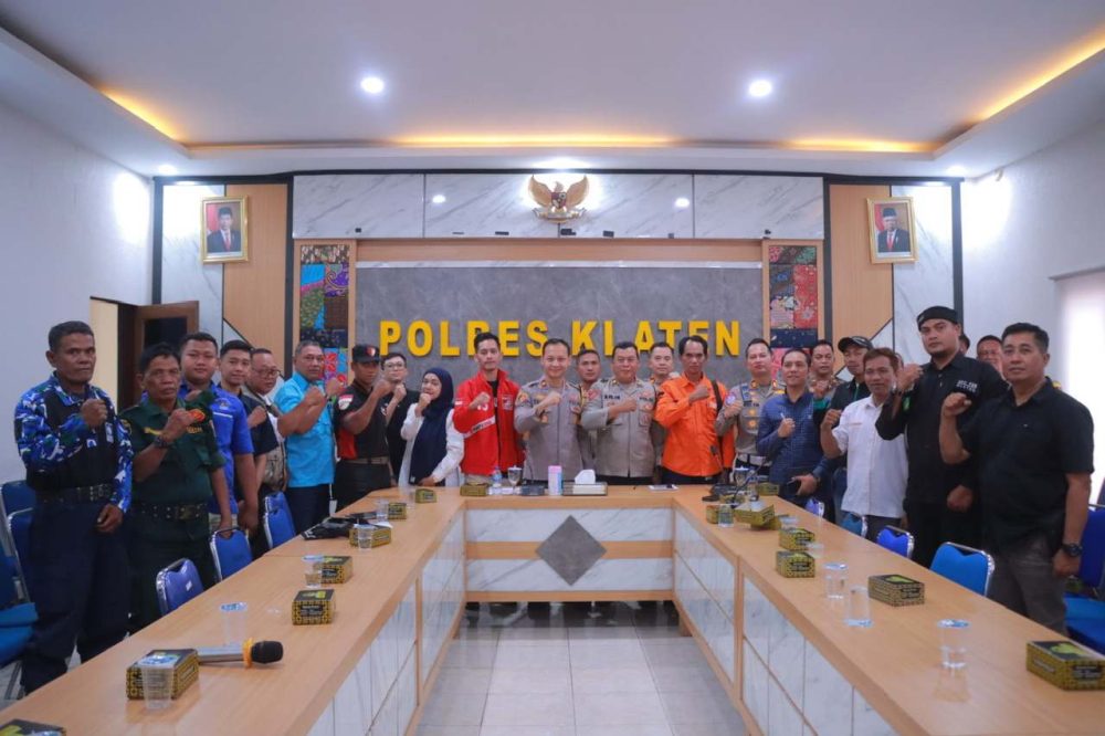 Polres Klaten Gelar Rakor Kesiapan Pengamanan Kampanye Terbuka