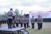 Kapolres Pimpin Sertijab Lima Pejabat Polres Klaten, Berikut Daftarnya