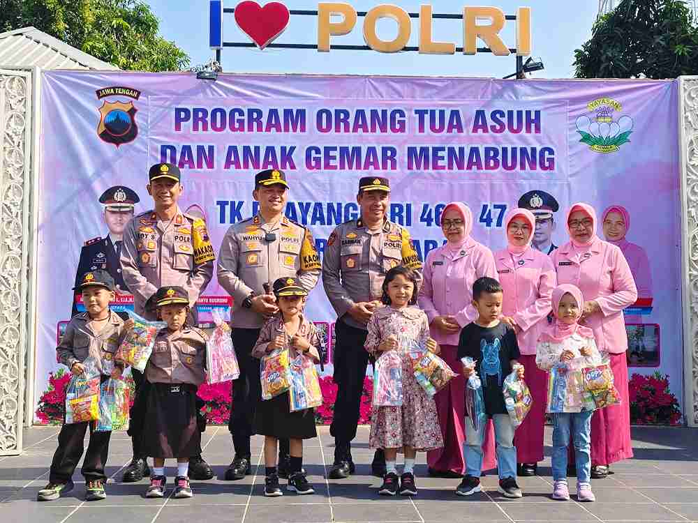 Polres Jepara Luncurkan Program Orang Tua Asuh dan Anak Gemar Menabung