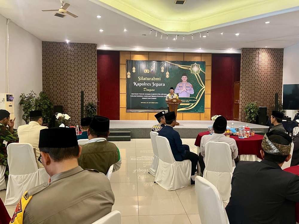 Kapolres Jepara Ajak Toga Wujudkan Pilkada Aman, Sejuk dan Damai
