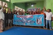 Ratusan PKL di Rembang Gelar Deklarasi, Siap Menangkan Vivit-Umam di Pilkada 2024
