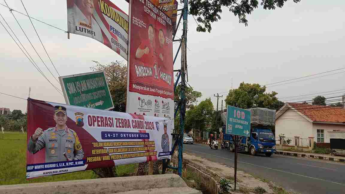 Satlantas Polres Jepara Sosialisasikan Operasi Zebra Candi 2024