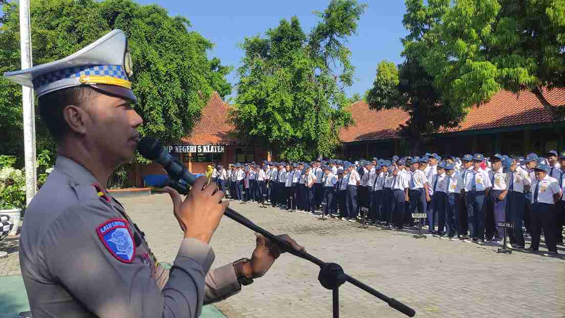 Operasi Zebra Candi, Polres Klaten Sosialisasikan Tertib Lalu Lintas Hingga Cegah Kenakalan Remaja