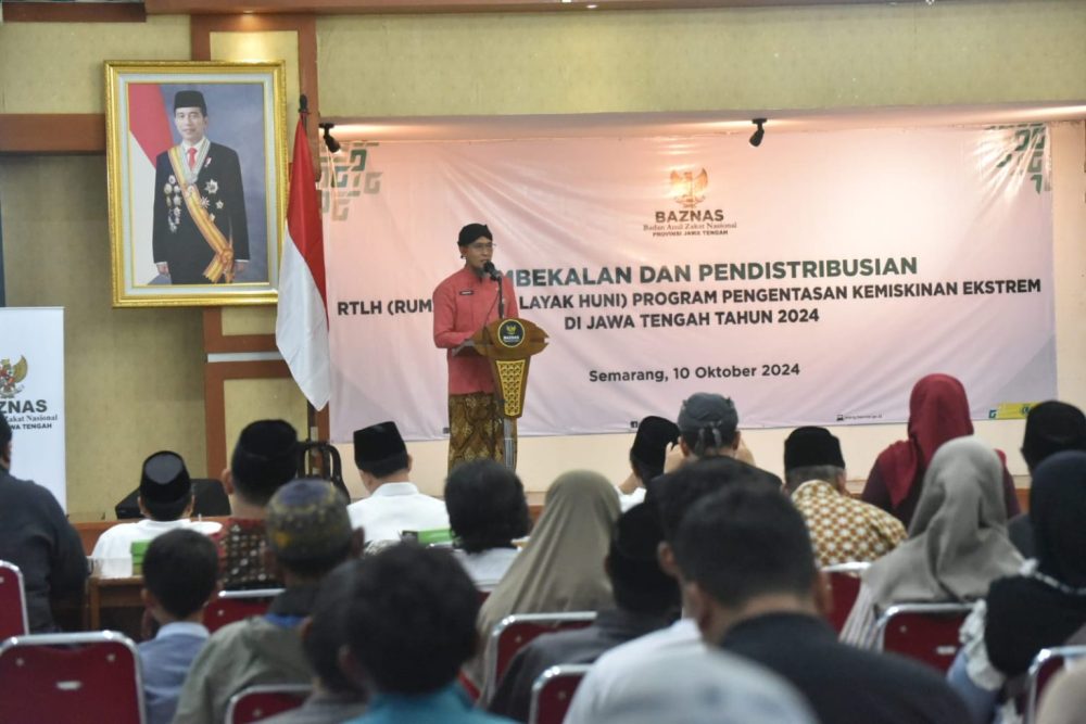 Baznas Jateng Salurkan Perbaikan RTLH, Segini Besarannya