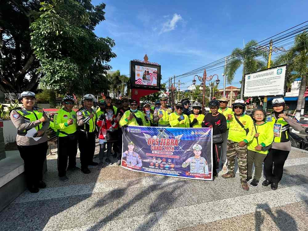 Sosialisasi Operasi Zebra 2024, Polres Klaten Sasar Komunitas Non Terorganisir