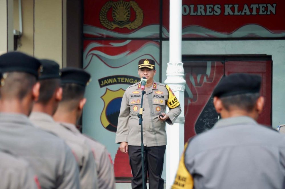 Polres Klaten Tingkatkan Pengawasan Kenakalan Remaja dan Jaga Netralitas Pilkada
