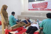 Semarakkan HKN Ke-60, Insan Kesehatan di Batang Gelar Donor Darah