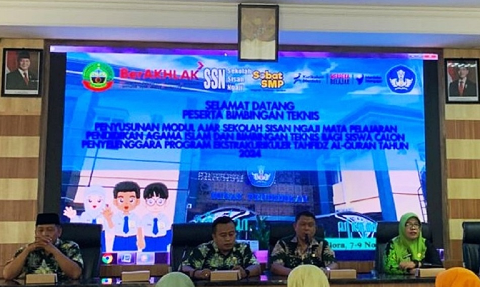 Bimbingan Teknis Sekolah Sisan Ngaji Jenjang SMP 2024