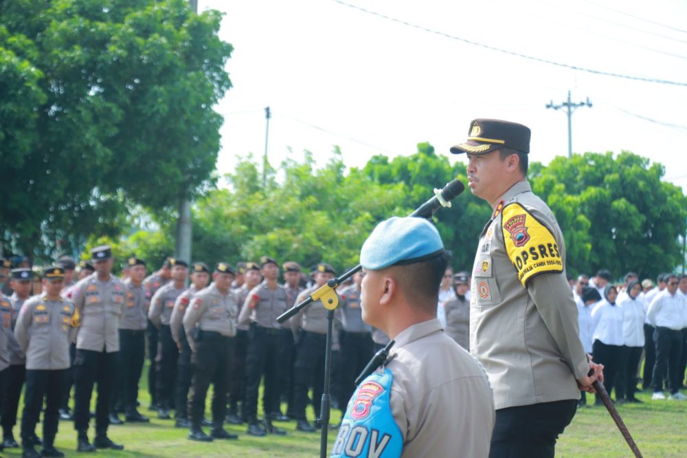 Pimpin Apel Jam Pimpinan, Kapolres Klaten Tegaskan Larangan Judol dan Knalpot Brong