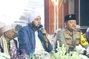 Selawatan di Polres Jepara, Habib Syech Ajak Masyarakat Ciptakan Pilkada Damai