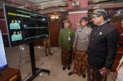 Tinjau Desk Pilkada Pemprov Jateng, Nana Minta Kedepankan Pencegahan Masalah