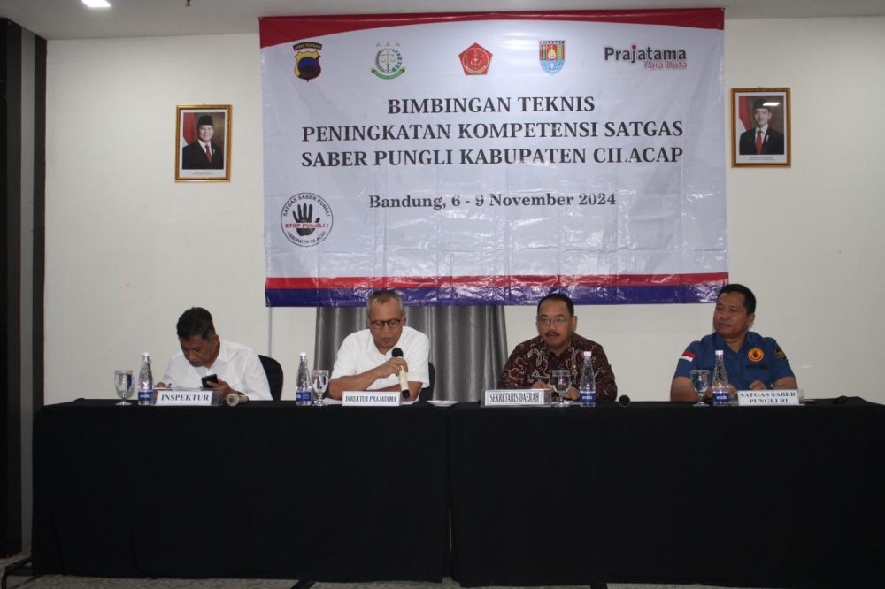 Pemkab Cilacap Gelar Bimtek Peningkatan Kompetensi Satgas Saber Pungli