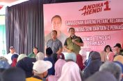 Kampanye di Pati, Pasangan Andika-Hendi Dengarkan Keluhan Petani