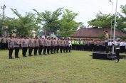 Pimpin Apel Konsolidasi Personel Pengamanan TPS Pilkada 2024, Ini Kata Kapolres Demak