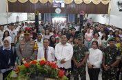 Jemaat Gereja di Blora Merasa Aman Saat Beribadah Natal 2024