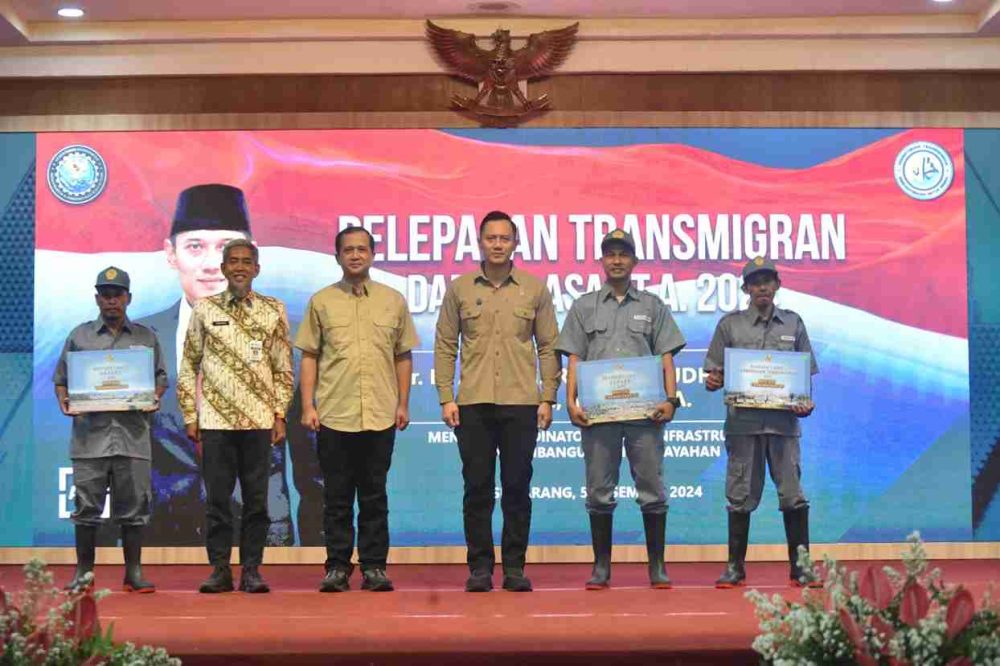 Pelepasan Keluarga Transmigran, Sekda Jateng Usulkan Transmigrasi Tematik