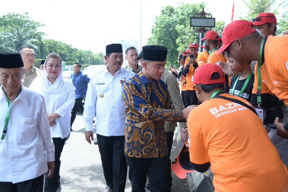 Pj Gubernur Dampingi Wapres Apel Kesiapsiagaan Baznas, Ingatkan Masyarakat Waspada Bencana