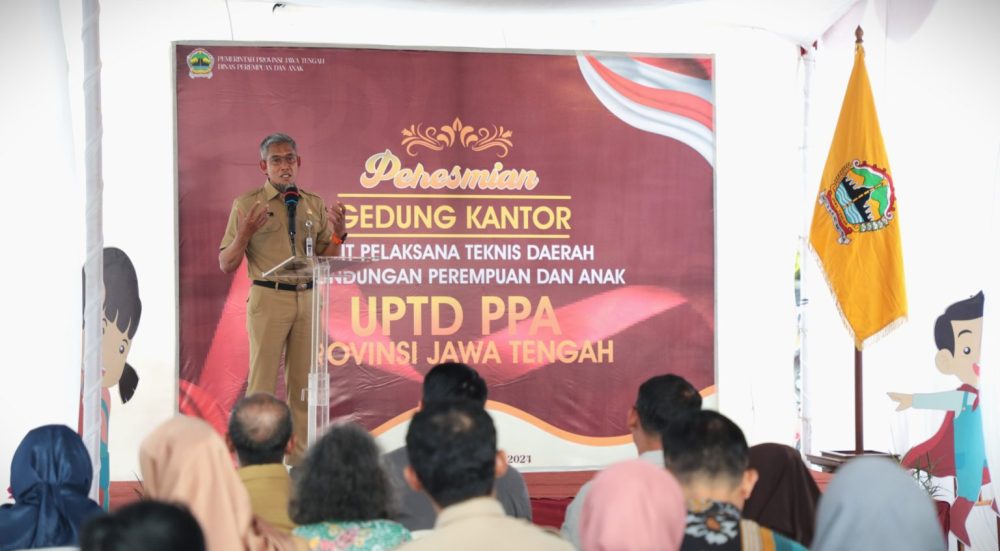 Sekda Jateng Resmikan UPTD PPA, Langkah Akseleratif Tekan Kasus Kekerasan Perempuan dan Anak