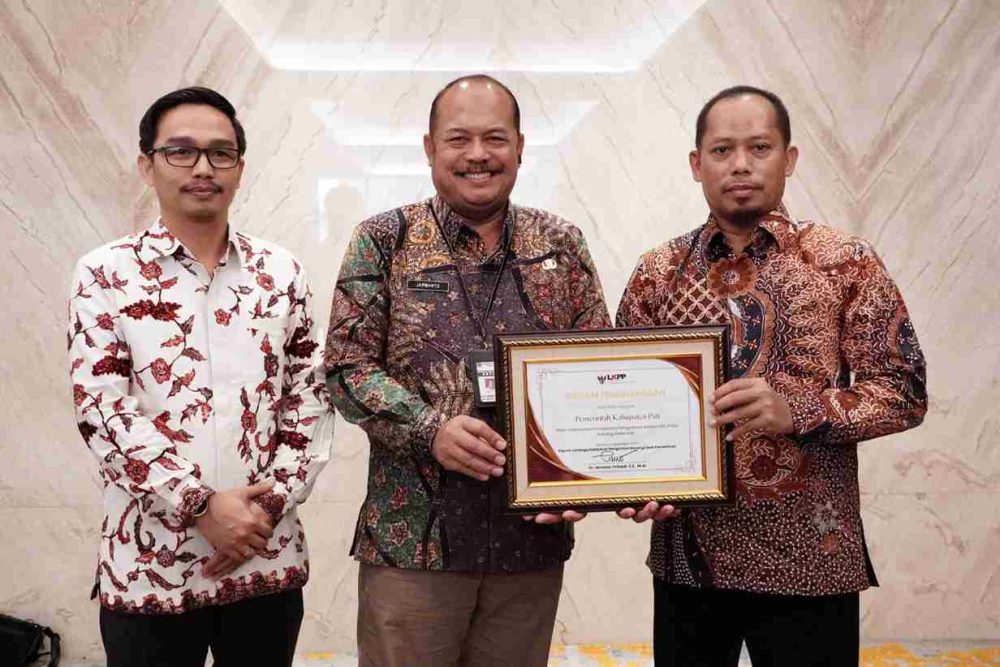 Pemkab Pati Raih Penghargaan dari LKPP RI