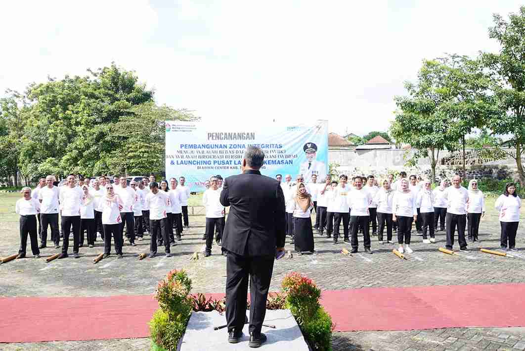 Canangkan Zona Integritas, Dinkopdag Temanggung Wujudkan Birokrasi Bebas Korupsi