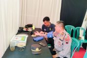 Sidokkes Polres Jepara Cek Kesehatan Personel di Pos Pelayanan Nataru 2024