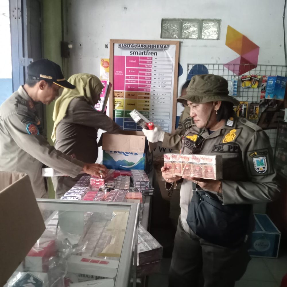 8.420 Batang Rokok Ilegal di Rembang Disita Petugas Gabungan