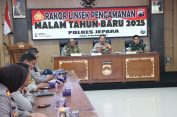 Sambut Malam Tahun Baru, Polres Jepara Gelar Rakor Lintas Sektoral
