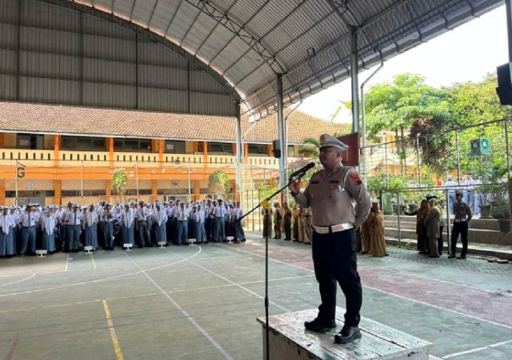 Edukasi Kamtibmas Kepada Pelajar, Polres Blora Gelar Police Goes To School