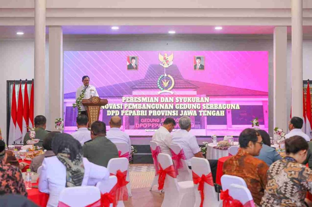 Diresmikan, Gedung Serbaguna Pepabri Diharap Jadi Sarana Bangun Persatuan