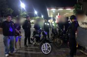 Polisi Bubarkan Aksi Balap Liar, Belasan Motor Diamankan