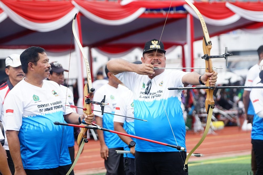 Kabupaten Pati Ikut Berperan Membangun Masa Depan Olahraga Panahan Jateng