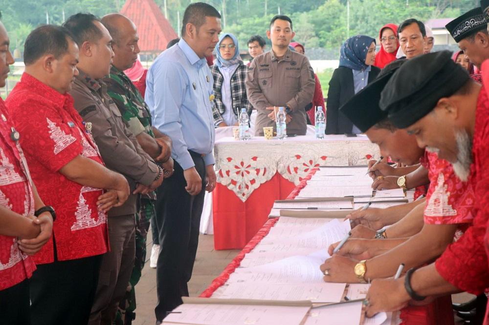 Dorong Transparansi, Kades se-Kecamatan Banyubiru Jalin Kerja Sama dengan Kejaksaan