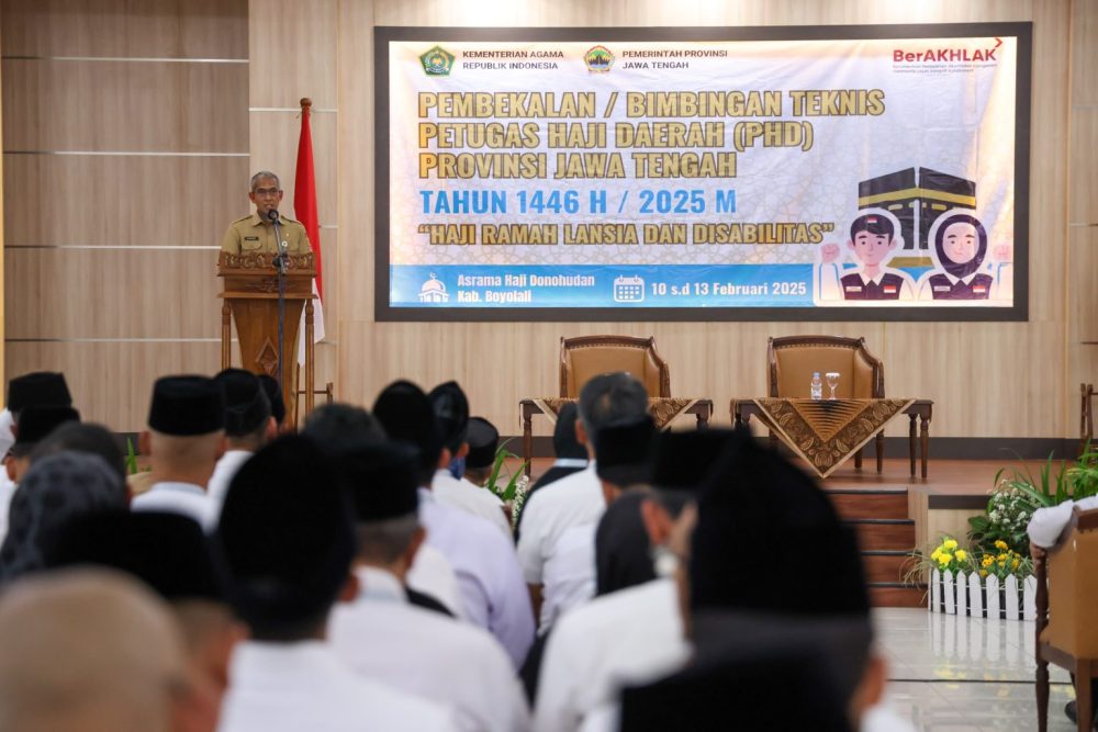 Kuota Jemaah Haji Jateng Capai 30.377 Orang, Petugas Diminta Layani dengan Ikhlas