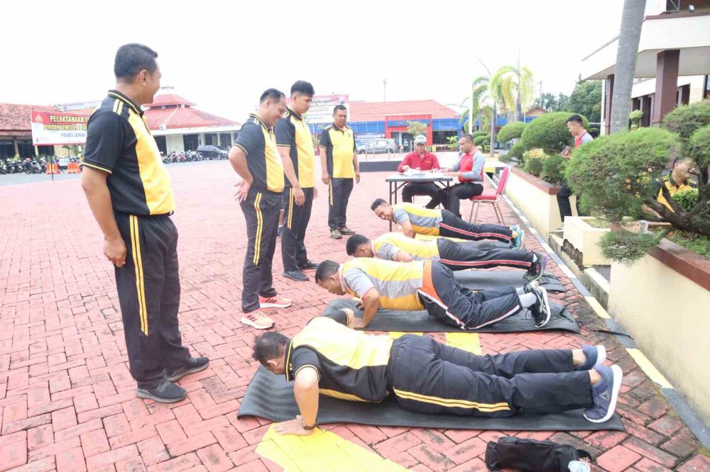 Ratusan Polisi Ikuti Tes Kesamaptaan Jasmani, Ini Tujuannya