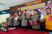 Satreskoba Polres Jepara Amankan 6 Tersangka Narkoba